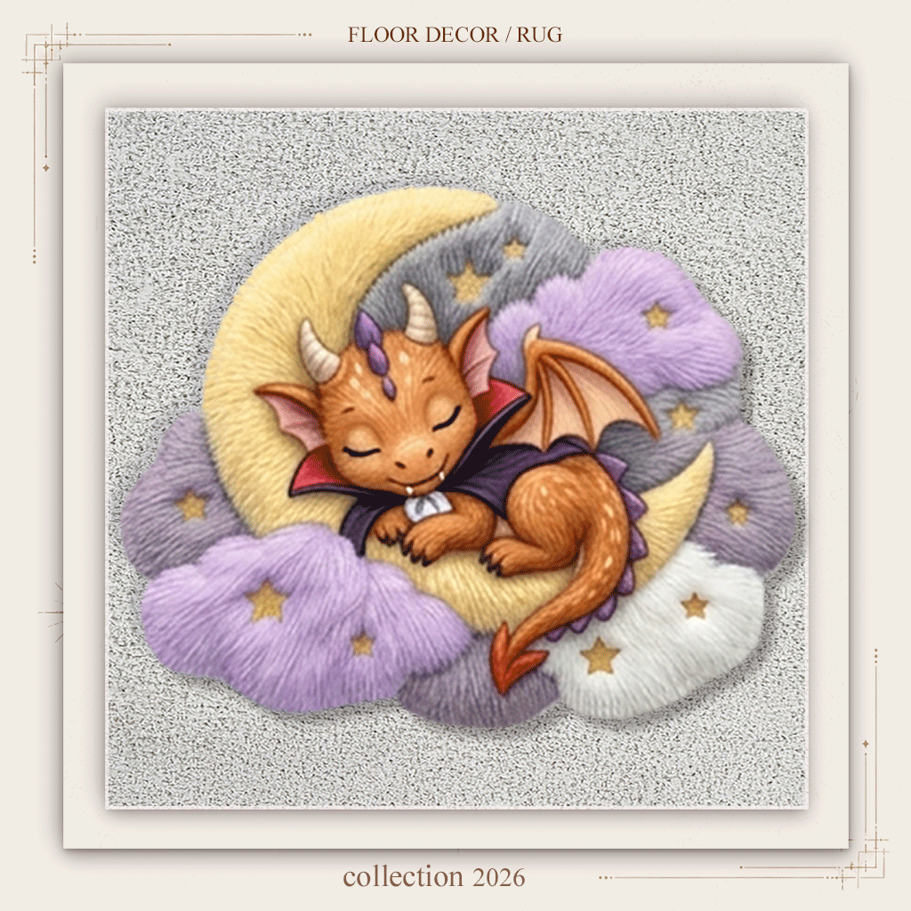 Fluffy Halloween Rugs Collection for Kids logo