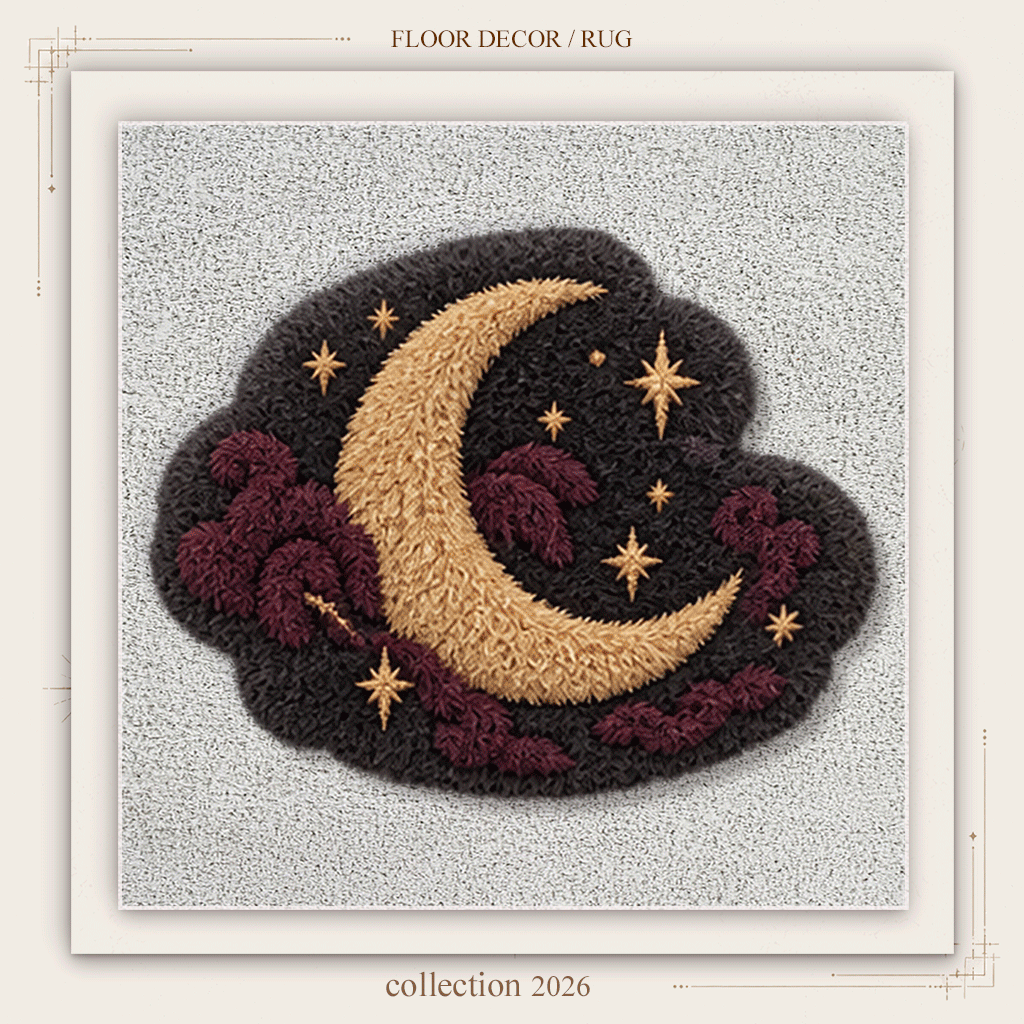Gothic Halloween Tufted Rugs logo