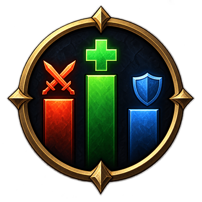 Forever Meter Threat, damage, healing and more addon image logo