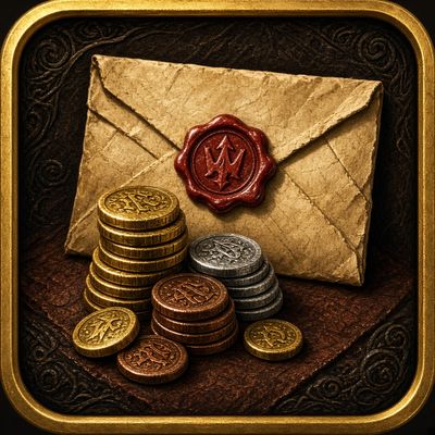 Mail and Gold counter – Forever addon image logo