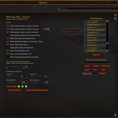 Minimap Alert(Forever) improved addon image logo