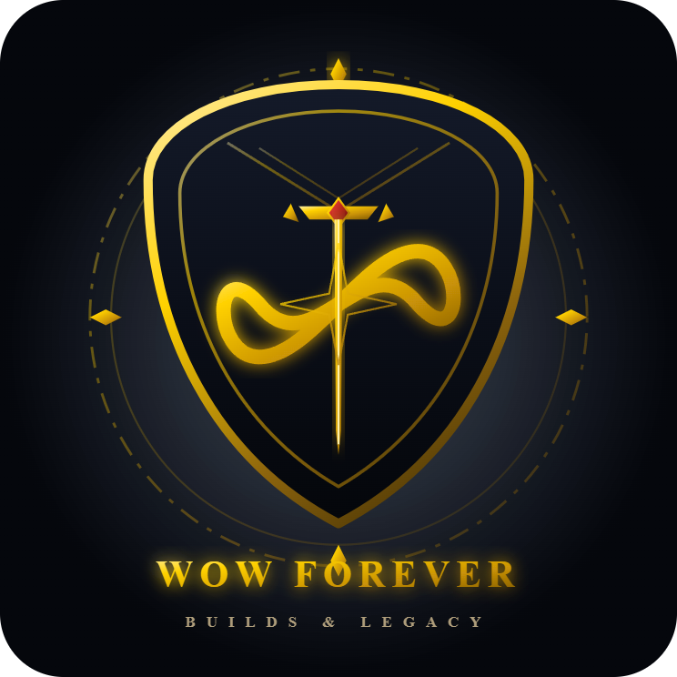 WoW Forever Builds – Guides & Dungeon quests addon image logo