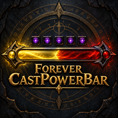 Forever CastPowerBar addon image logo