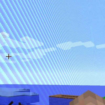 Through the minecraft World limits