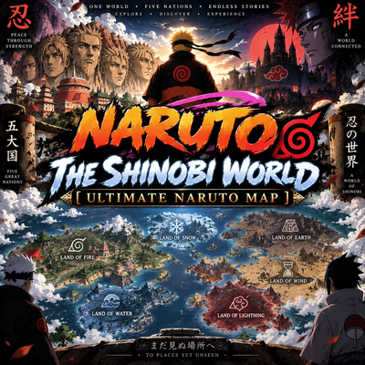 Naruto The Shinobi World [Ultimate Naruto Map] logo