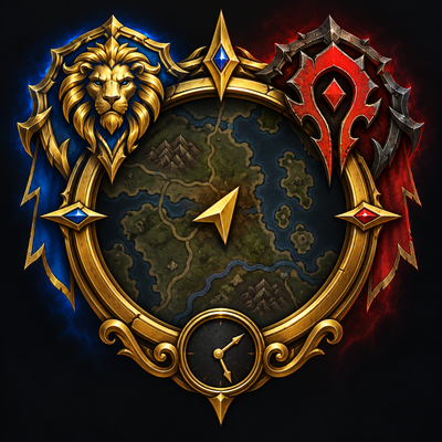 Faction Crest Minimap addon image logo