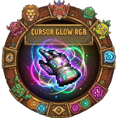Cursor Glow RGB addon image logo