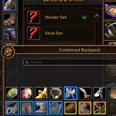 Gear set highlight for Forever addon image logo