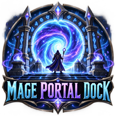 Mage Portal Dock – Forever addon image logo