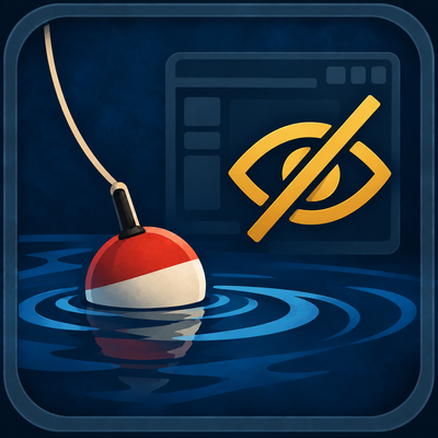 Fishing Hide UI addon image logo
