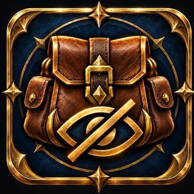 Hide Bag Bar Forever addon image logo