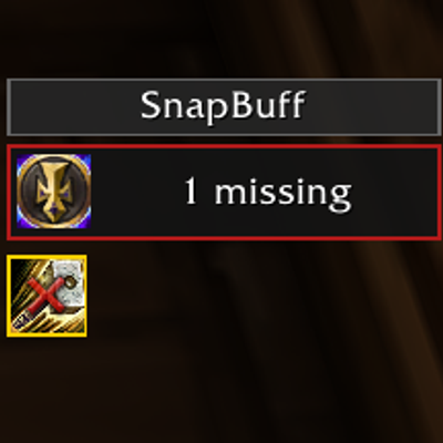 SnapBuff: One-Click Class Buffs addon image logo