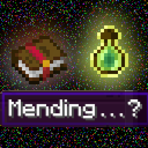 Mend Trend Make Mending available Minecraft Mods