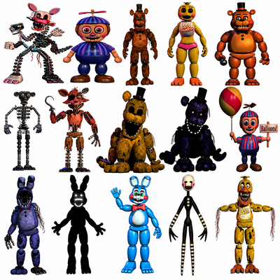 FNAF 2 (Horror, Stalkers, Chasers) logo