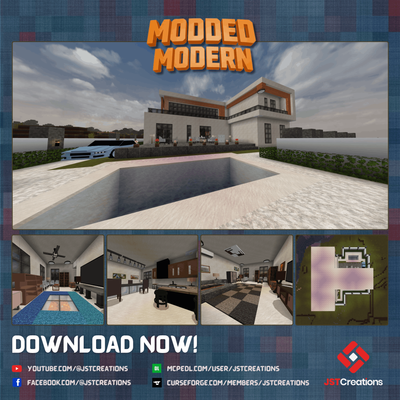 Modern House #41 (With Furnitures)
