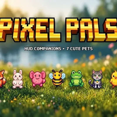BRG Pixel Pals HUD