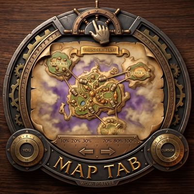 Map Tab – Movable, Resizable World Map, Coordinates & Fog Reveal addon image logo