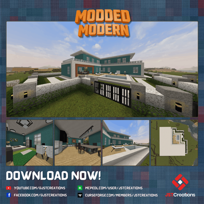 Modern House #44 (With Furnitures)