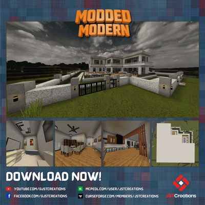 Modern House #42 (With Furnitures)