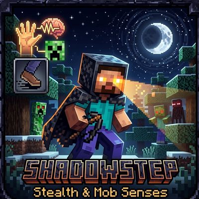 Shadowstep: Stealth & Mob Senses logo