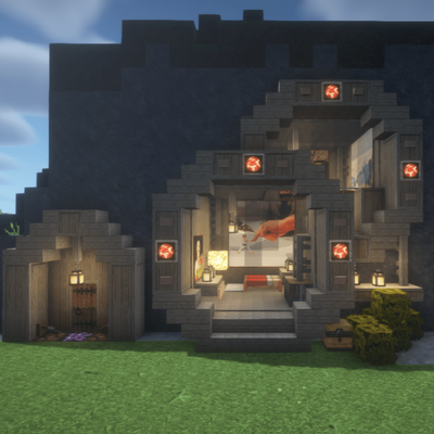 Survival Mountain Side House (Achievements On)