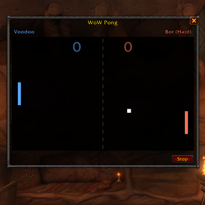 WoW Pong addon image logo