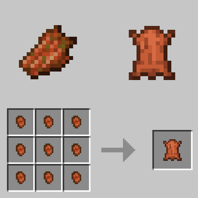 BrenchyCraft's Rotten Flesh to Leather Scraps