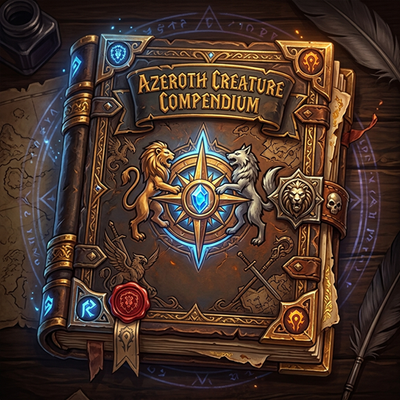 Azeroth Creature Compendium addon image logo