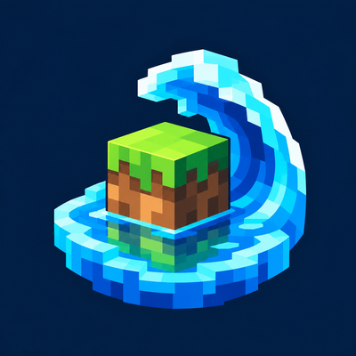 AquaMirage -- Water shader logo