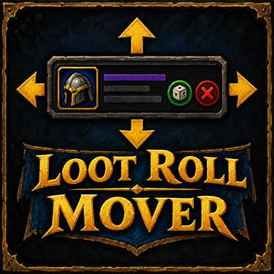 ForeverLootRollMover addon image logo