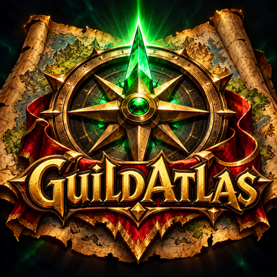 GuildAtlas ( Member Jobs and Recips, members map and more) addon image logo