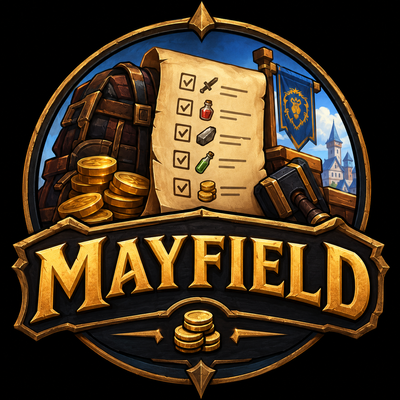 Mayfield’s Auction Reminder addon image logo
