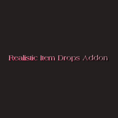 Realistic Item Drops Addon - Minecraft Mods - CurseForge