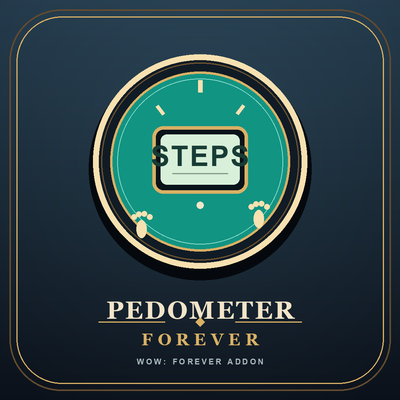 Pedometer Forever addon image logo
