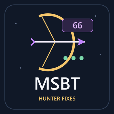MSBT Hunter Fixes Forever addon image logo