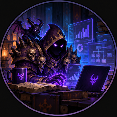 Warlock HUD addon image logo