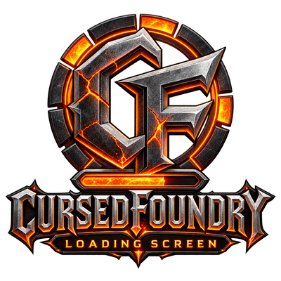 CursedFoundry Loading Screen logo