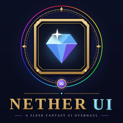 NetherUI – Custom UI Layout w/plugins addon image logo