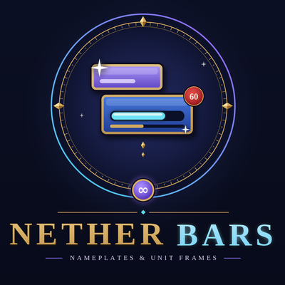 NetherBars – Nameplates & Unit Frames addon image logo