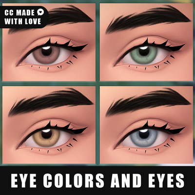Non Default Eye Colors N1 and Eyes N27 logo