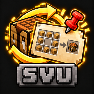 SVU: Crafting Recipe Pin logo
