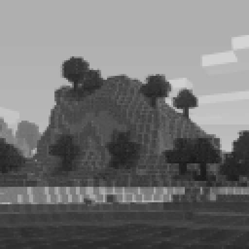 default minecraft texture pack with shaders