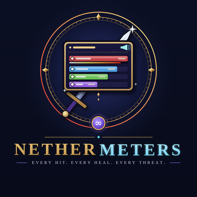 NetherMeters - Damage & Threat Meters logo