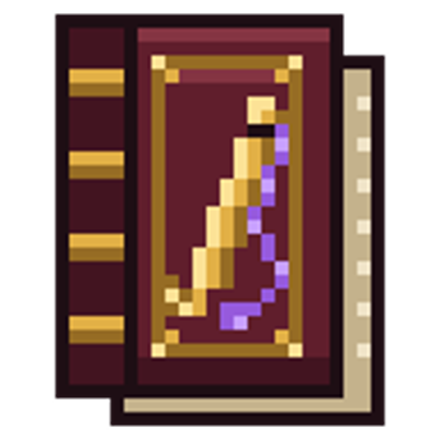 Bookbinder's Almanac - Iron's Spells 'n Spellbooks logo