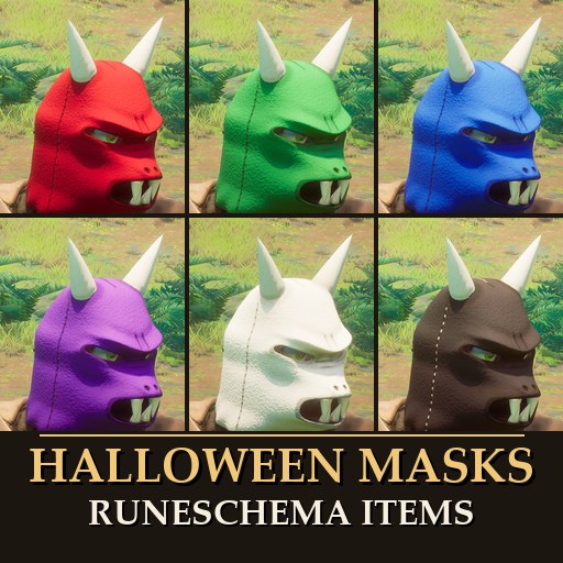 Hallowe'en Masks (RuneSchema items) logo
