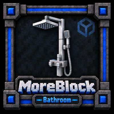 MoreBlock : Bathroom logo