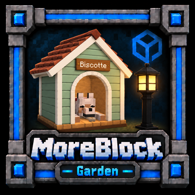 MoreBlock : Garden logo