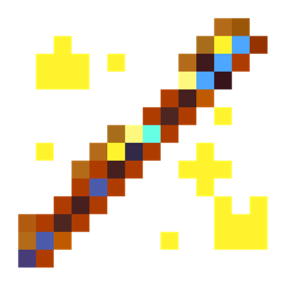 Blaze rods can be crafted logo