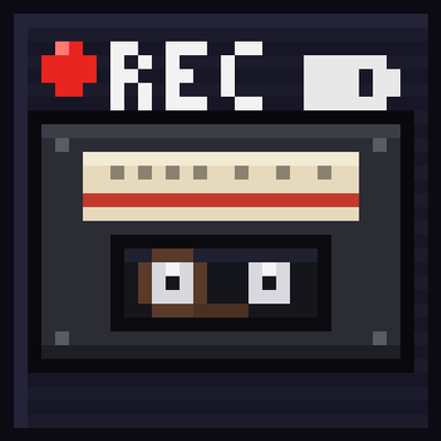 Found Footage - VHS effect logo