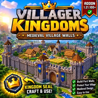 Villagers Guard : Medieval Village Walls